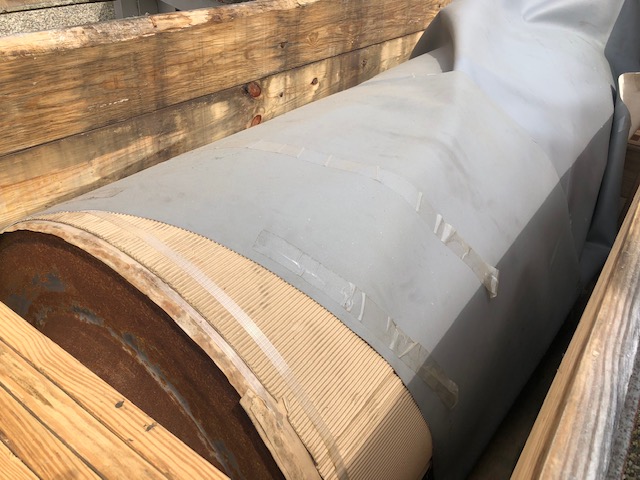 Schkopau, Bare Middle Cooling Roll for PV Film Line, 36" O.D. x 92" Face Size - Image 6