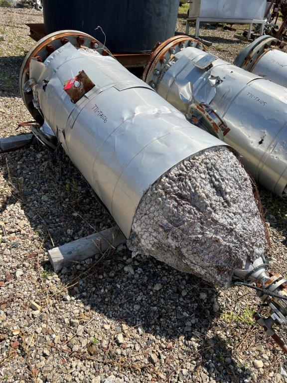 138 gallon Knight Fabricators, Inc., Stainless Steel Pressure Vessel, 20" diameter x 56" Straight Side, 45 - Image 2