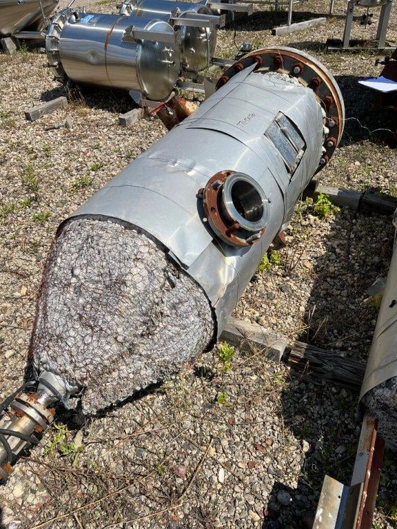 138 gallon Knight Fabricators, Inc., Stainless Steel Pressure Vessel, 20" diameter x 56" Straight Side, 45 - Image 7