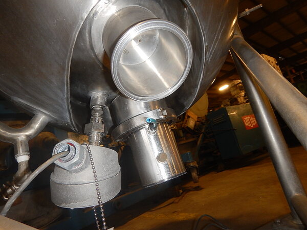 25 gallon Groen #DN-25P25, Stainless Steel Tilt Jacketed Tank, Vertical, 25" diameter x 18" Straight Side - Image 3