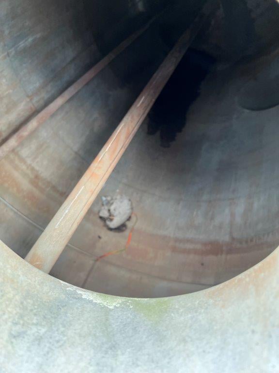 250 gallon Stainless Steel Jacketed Tank, 36" diameter x 60" Straight Side - Image 4
