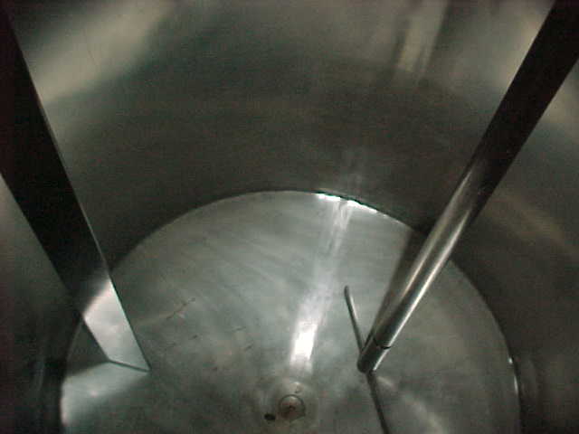 40 gallon Stainless Steel Vertical Tank, 19" diameter x 29" Straight Side, Internal Baffles - Image 7