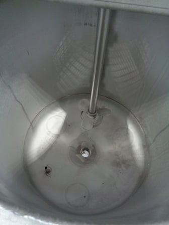 21.4 gallon Freude Titan, Stainless Steel Vertical Mixing Vessel, 450 mm diameter x 447 mm Straight Side - Image 3
