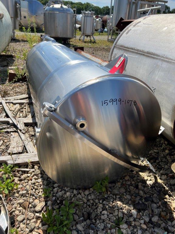 90 gallon GMW Inc., Stainless Steel Pressure Vessel, Vertical, 20" diameter x 64" Straight Side, 30 psi @ - Image 3