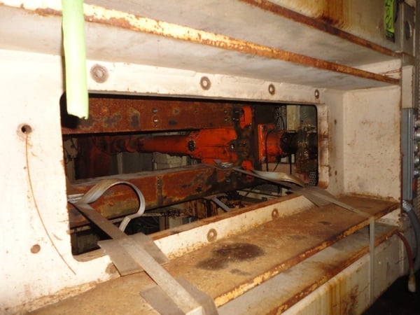 Brown #T-300, Trim Press, 11.75" x 37.5" width Cutting Window, 480 V, w/Canopy & Control Panel - Image 4