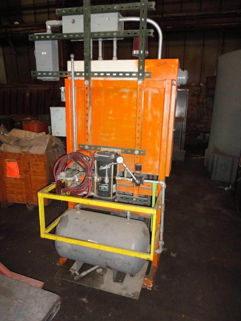 Brown #T-300, Trim Press, 11.75" x 37.5" width Cutting Window, 480 V, w/Canopy & Control Panel - Image 8
