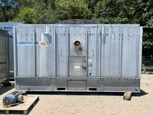 400 Ton, Marley #NC212, Galvanized Steel Induced Draft Cross Flow Cooling Tower, 8' width x 122" H Size, 7' - Image 1