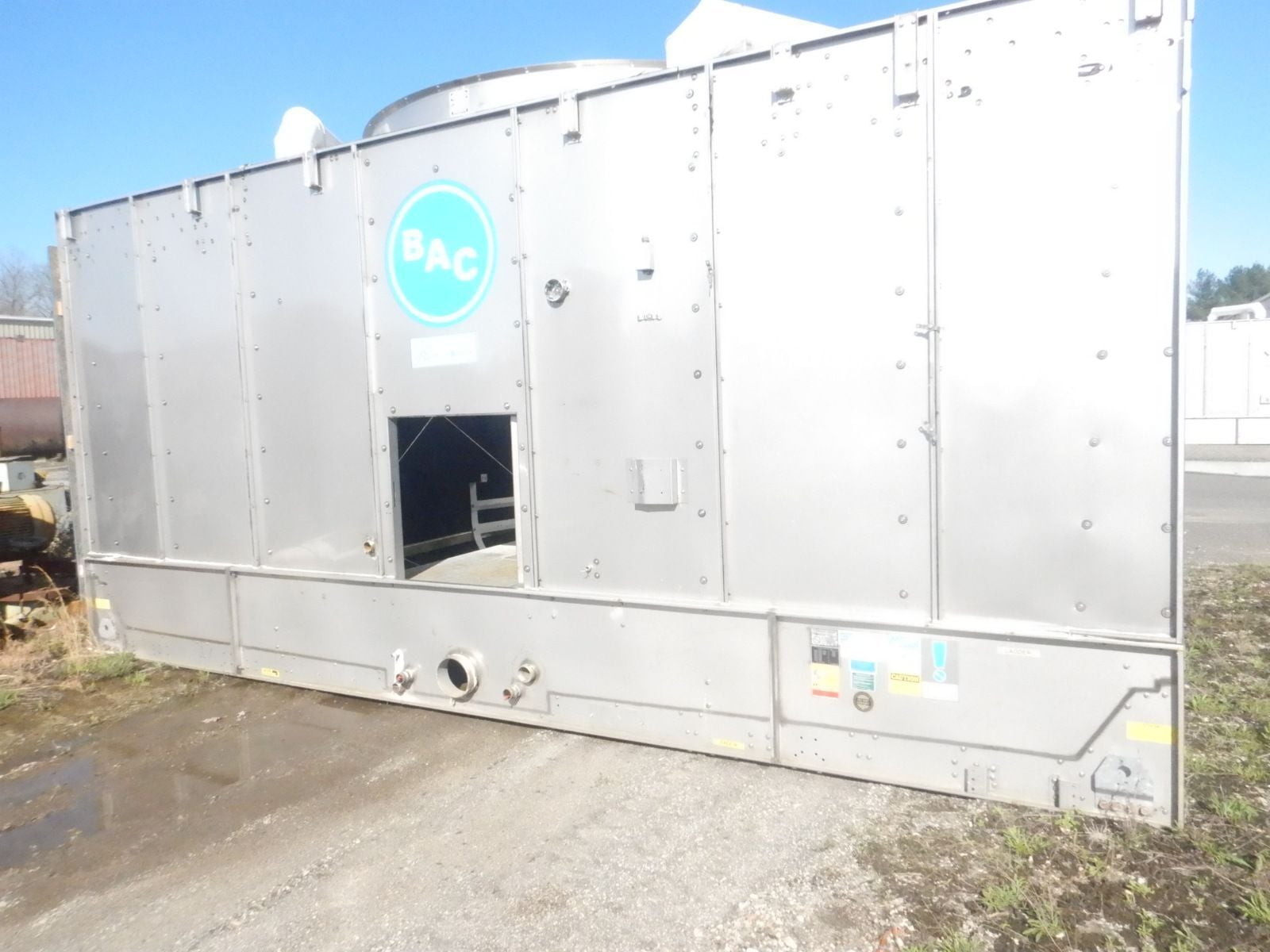458 Ton, Baltimore Air Cooling #3473C-MM-Series 3000, Stainless Steel Cooling Tower, Single Cell Units, 10.9' - Image 1