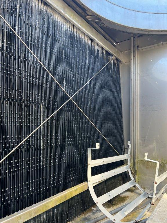 458 Ton, Baltimore Air Cooling #3473C-MM-Series 3000, Stainless Steel Cooling Tower, Single Cell Units, 10.9' - Image 9