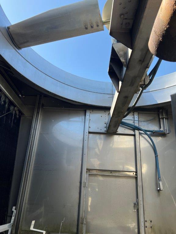 458 Ton, Baltimore Air Cooling #3473C-MM-Series 3000, Stainless Steel Cooling Tower, Single Cell Units, 10.9' - Image 10