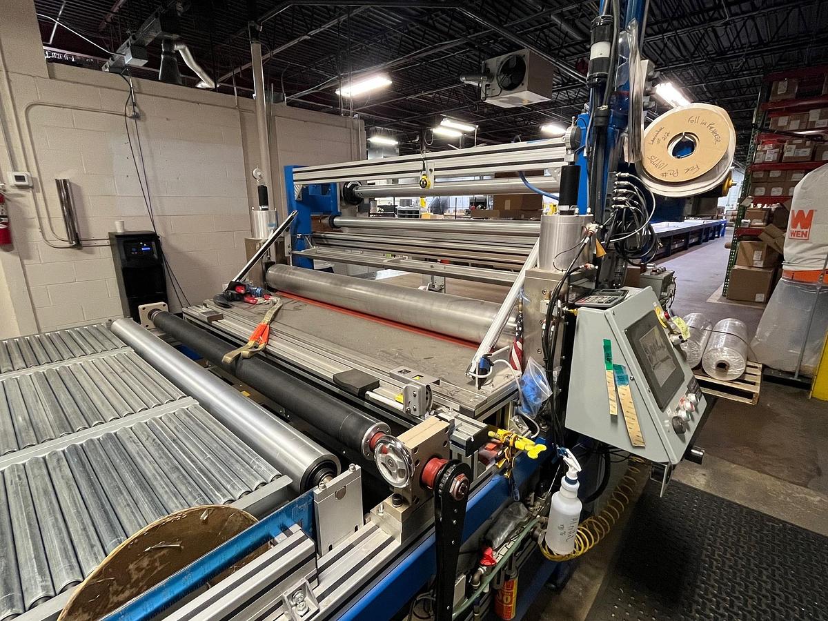 60" Advent Design Corp. #PSA laminator, pressure sensitive adhesive laminator, 2013 - Image 3