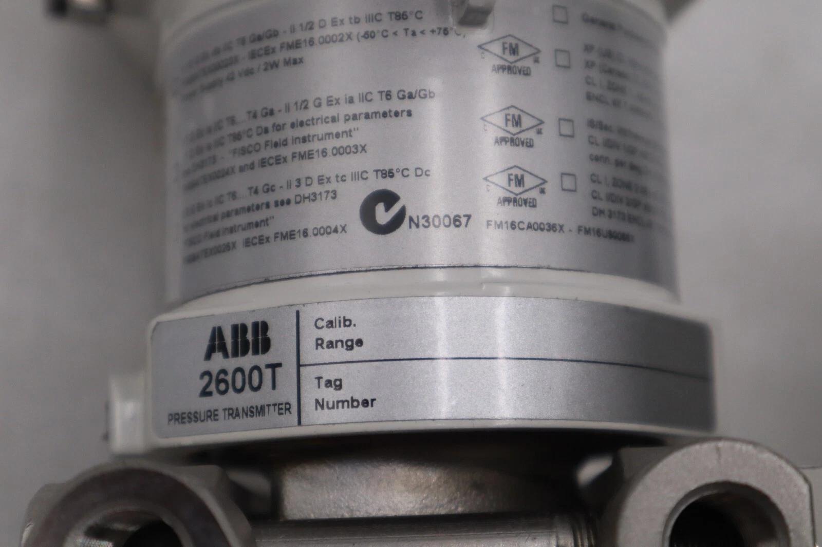 New abb 2600t 266drhessa2a1 enl5 preussure transmitter stock g239a - Image 3