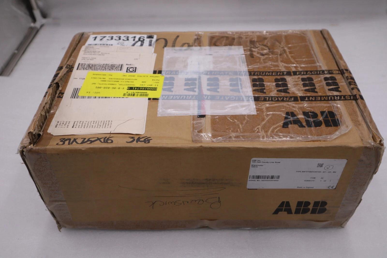 Abb awt210 awt210a2c4h1e6-a1-u3-m5 / awt200062 2 wire transmitter control #g149a - Image 2