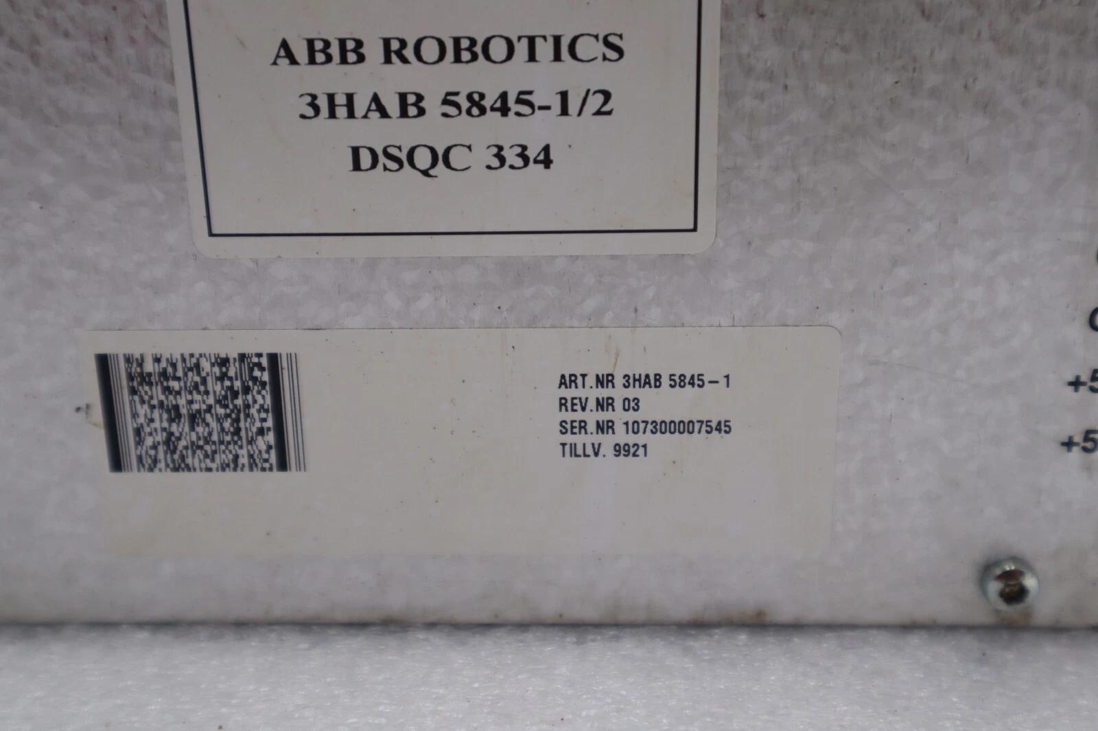Efore ABB SR92A060 Power Supply Module 3HAB 5845-1/2 STOCK 3196 - Image 3