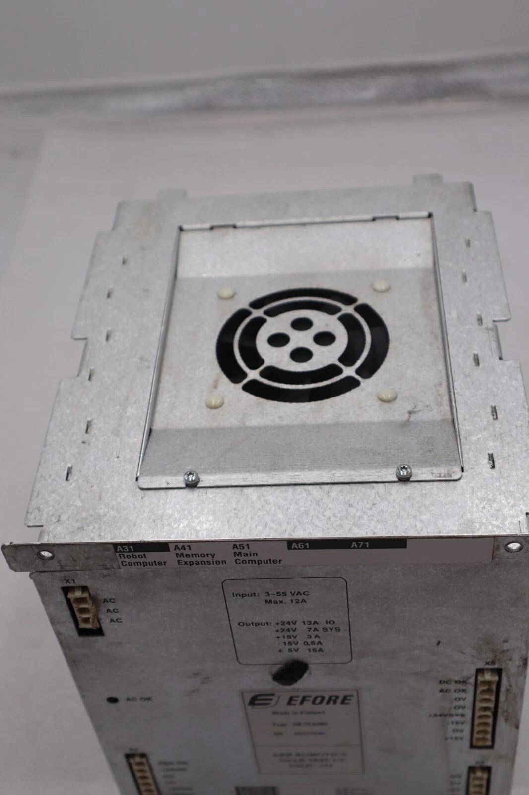 Efore ABB SR92A060 Power Supply Module 3HAB 5845-1/2 STOCK 3196 - Image 4