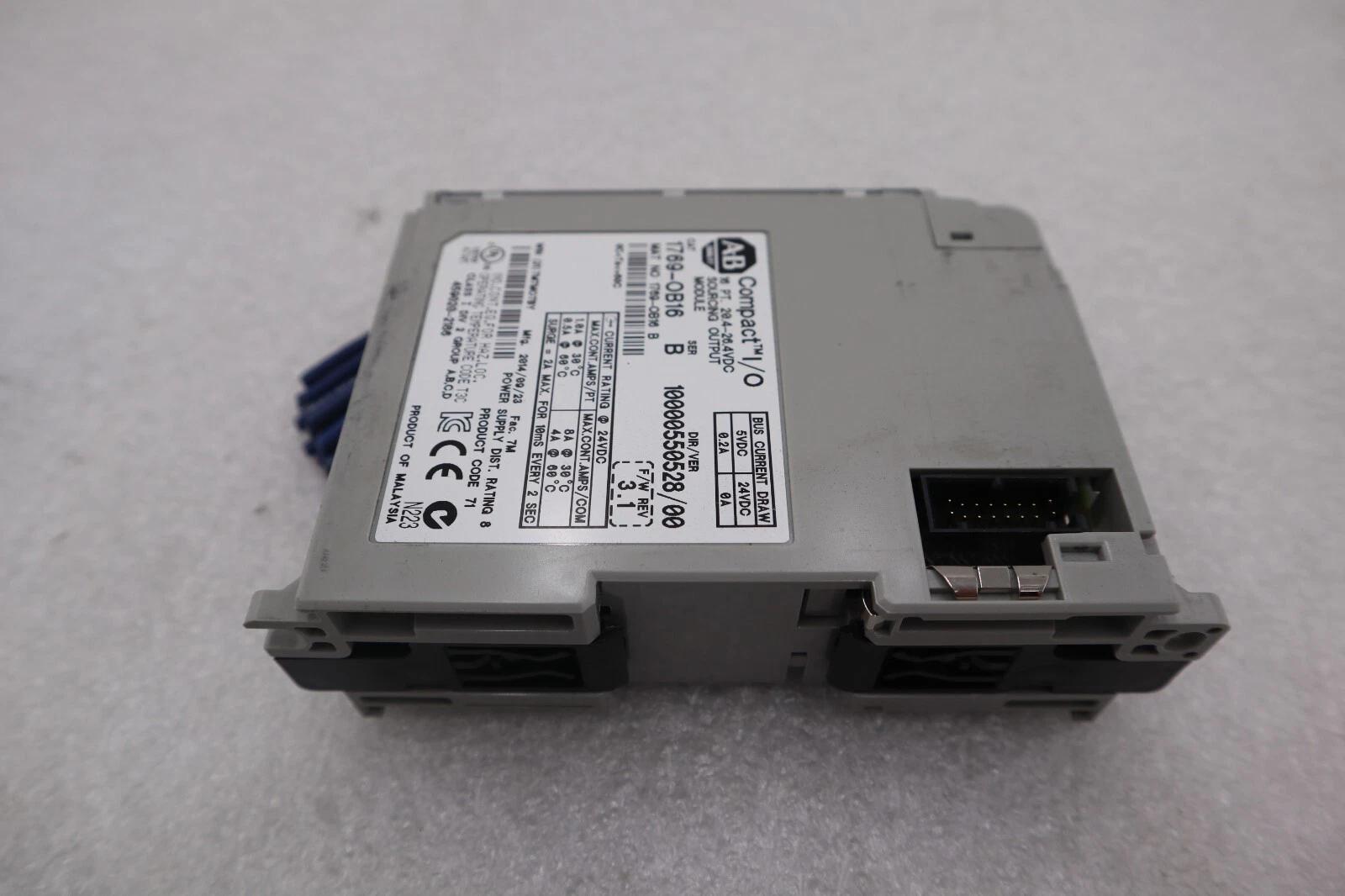 Allen-Bradley bradley 1769-ob16 series b output module #k-2577-b - Image 1
