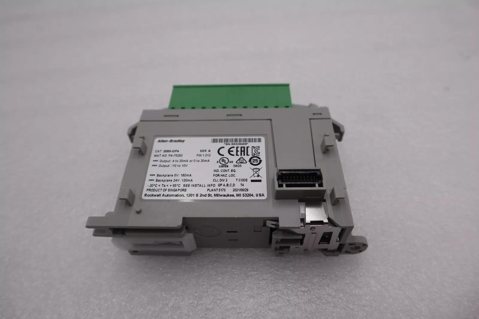 NEW Allen-Bradley 2085-OF4 Ser A Micro800 4 Analog Output Module STOCK K-2771 - Image 4