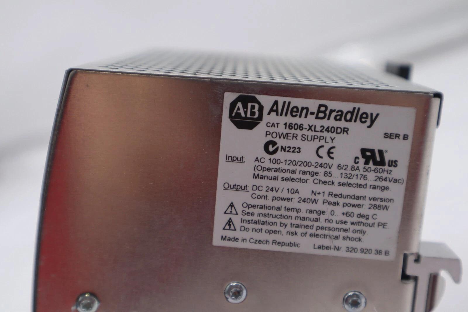 Allen-bradley 1606-xl240dr 24vdc power supply (lot of 2) stock k-1880 - Image 2