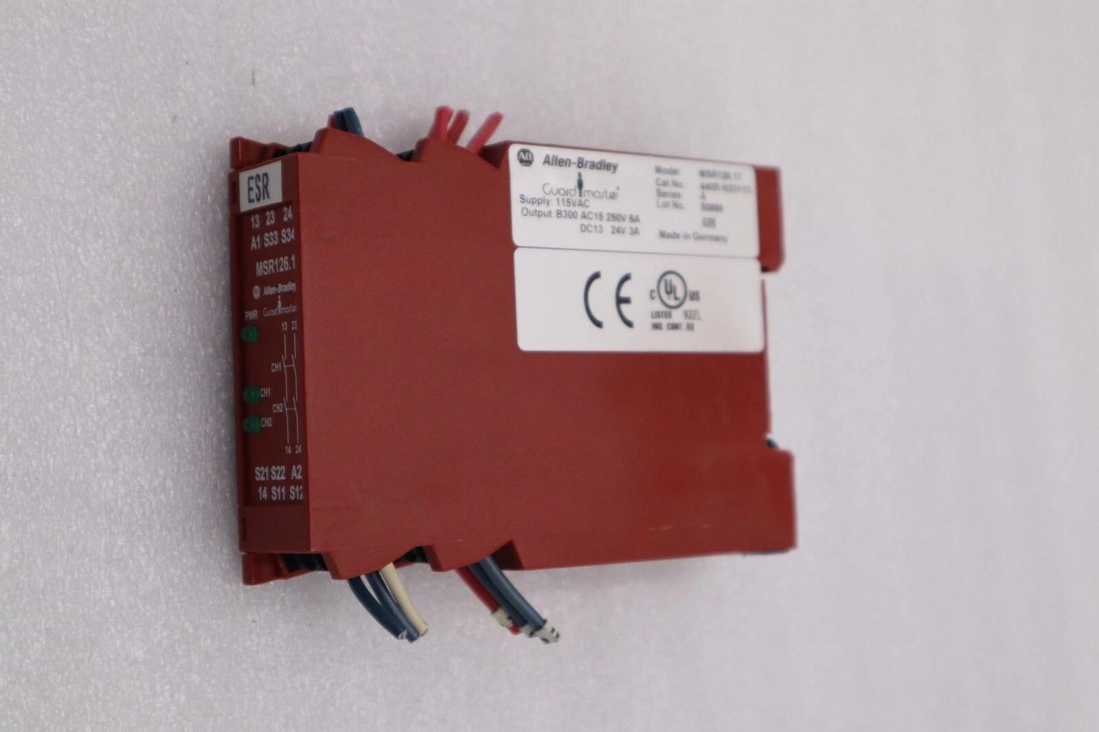 Allen-Bradley Bradley 440R-N23113 MSR126.1T Safety Relay 115V AC AB STOCK L-51-C - Image 2