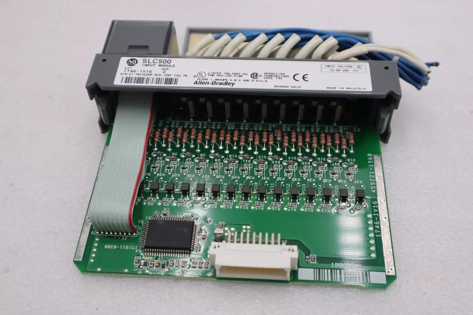 Allen-Bradley bradey ab 1746-iv16 slc 500 series c input module stk k-86-d - Image 1