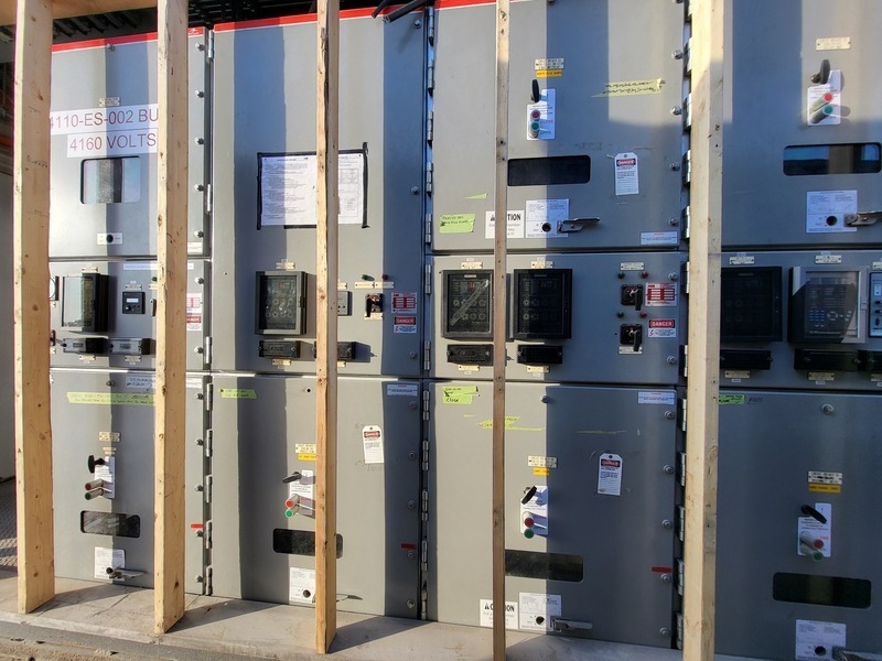 Switchgear for generator set package enclosure with cable ties - Image 6