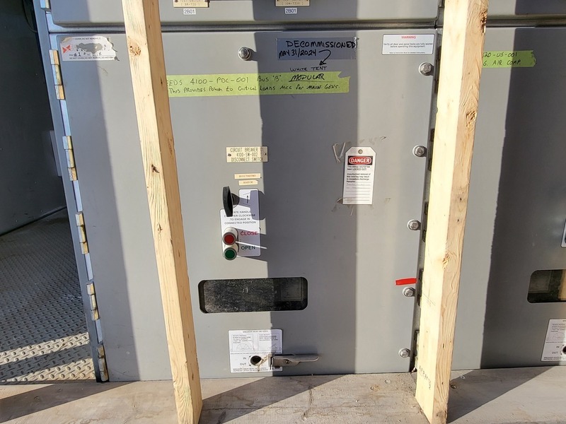 Switchgear for generator set package enclosure with cable ties - Image 9