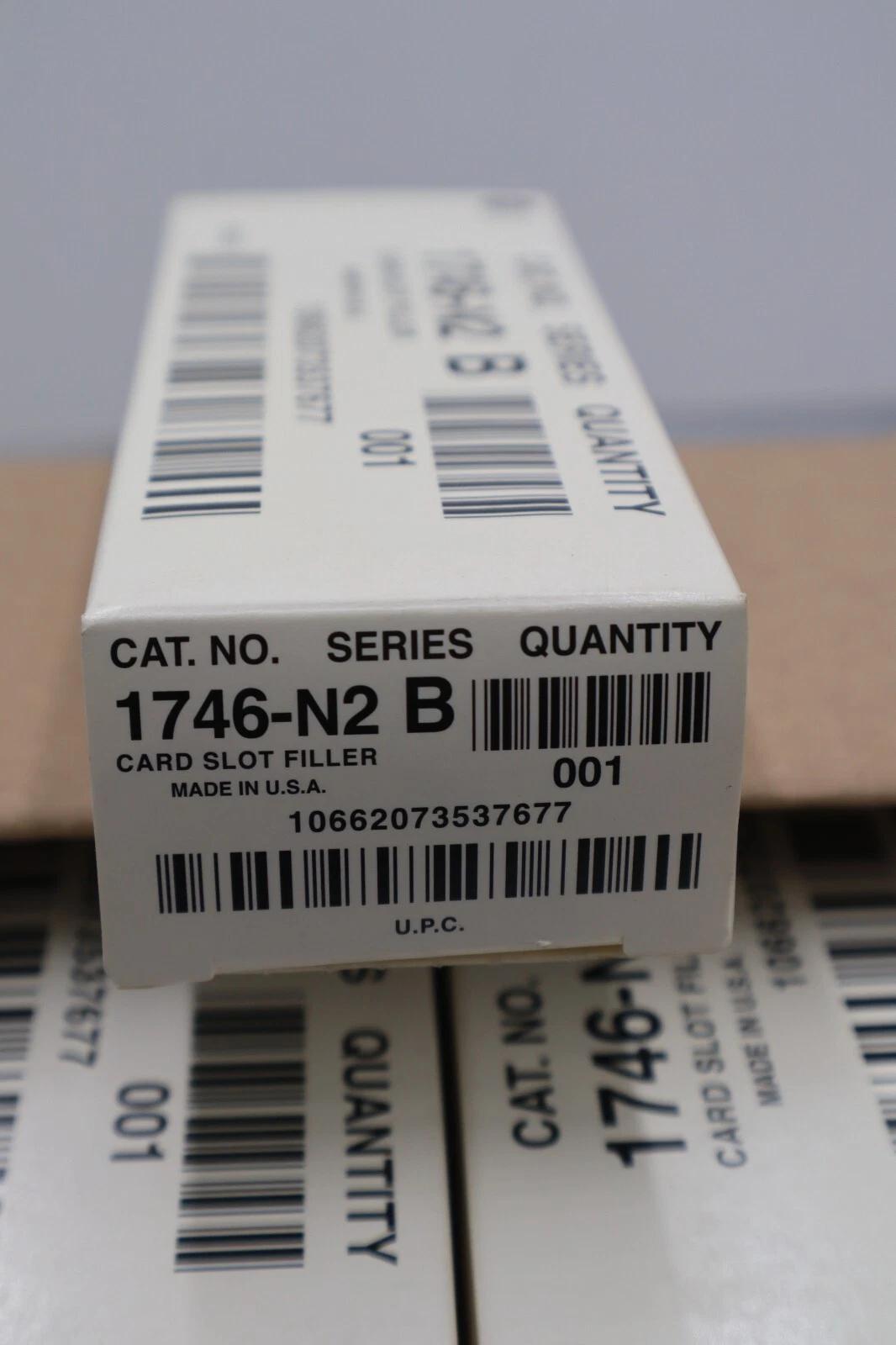 New in box Allen-Bradley bradley 1746-n2 ser b module slot filler (lot of 11) stk k-064a - Image 2