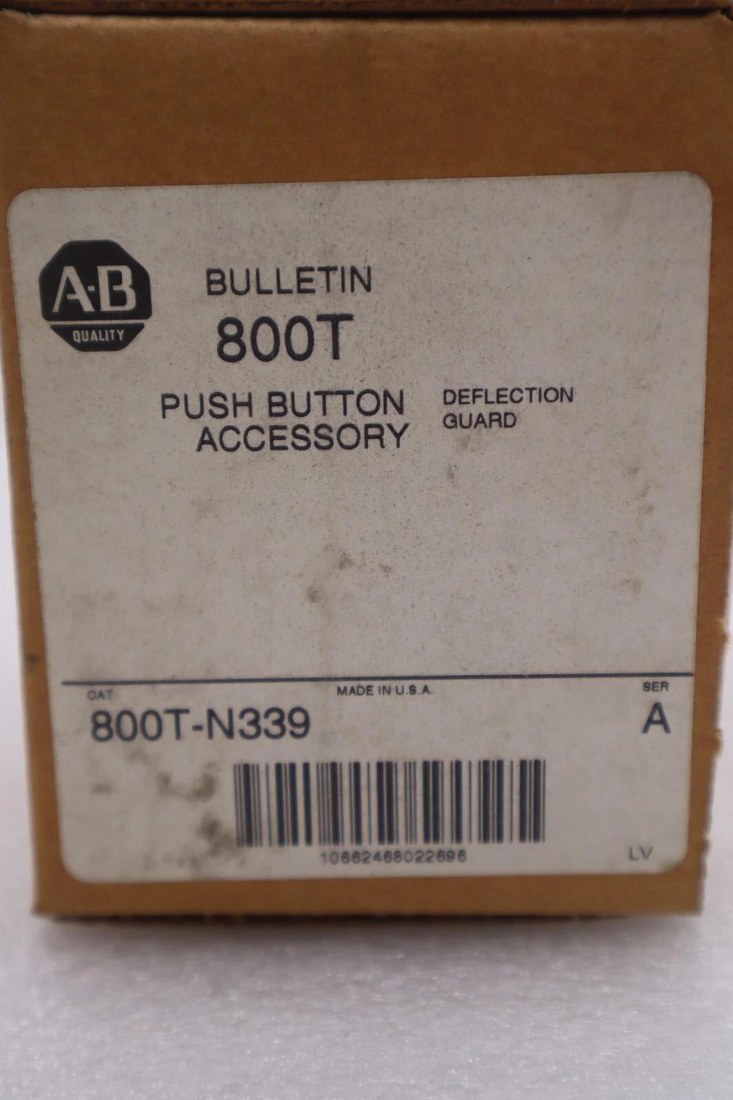 Allen-Bradley Bradley 800T-N339 Push Button Accessory (4 Available) STOCK 2228-A - Image 1