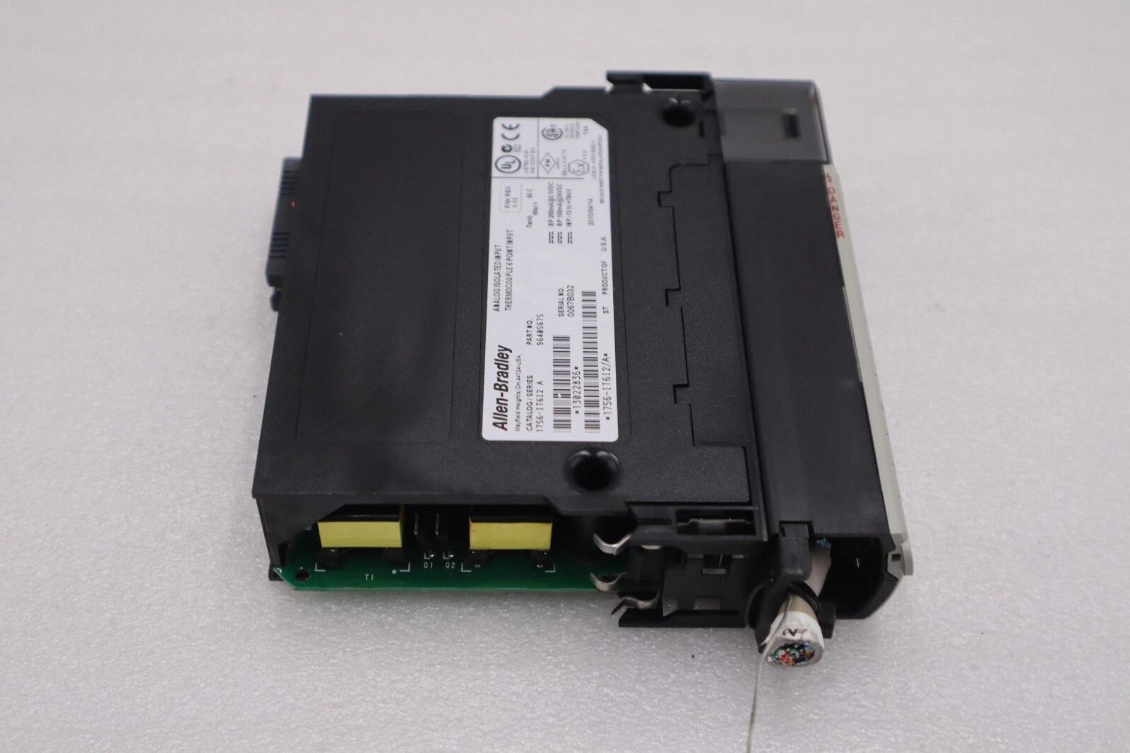 Allen-Bradley Bradley 1756-IT6I2 Ser A ControlLogix 6-Channel Analog Input Module #H116A - Image 3