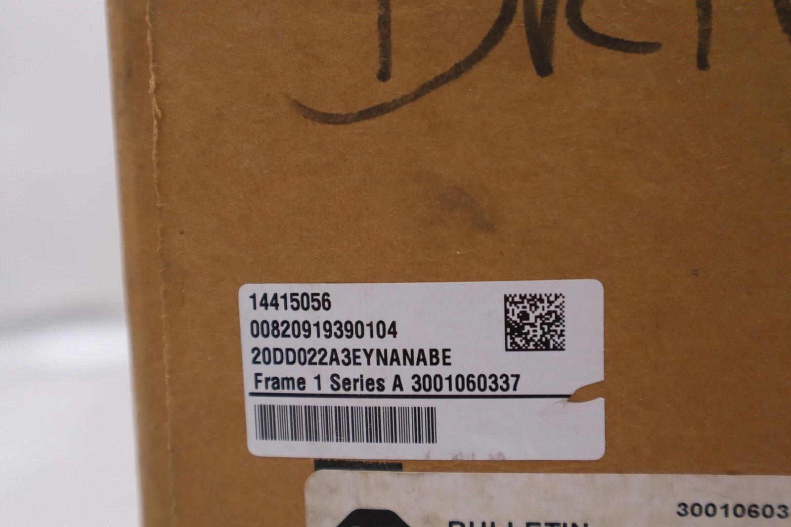 Allen-Bradley BRADLEY 20DD022A3EYNANABE Ser. A POWERFLEX 700S DRIVE 480V 15 HP STK 3517 - Image 3