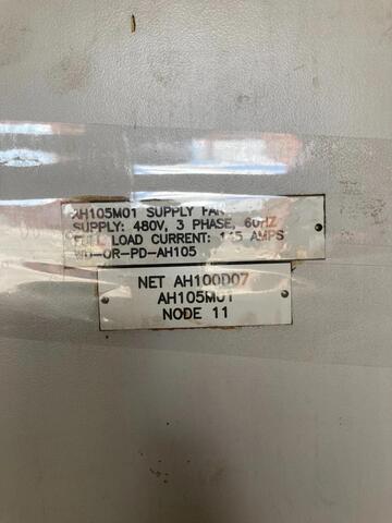 ELECTRICAL ENCLOSURE WITH 20BD156A0AYNANC0 Allen-Bradley Bradley 125HP Powerflex 700 - Image 3