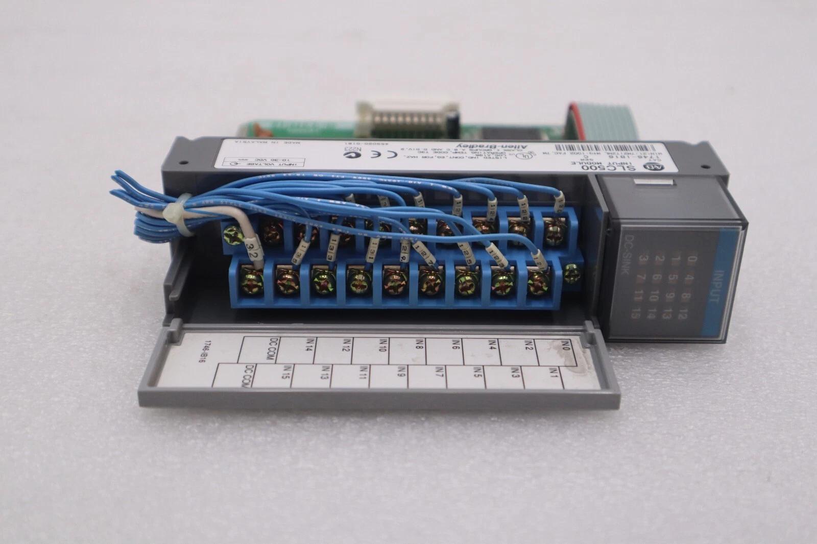 Allen-Bradley Bradley SLC500 Digital Input Module 1746-IB16 Series C 16 Point #K-1710 - Image 3