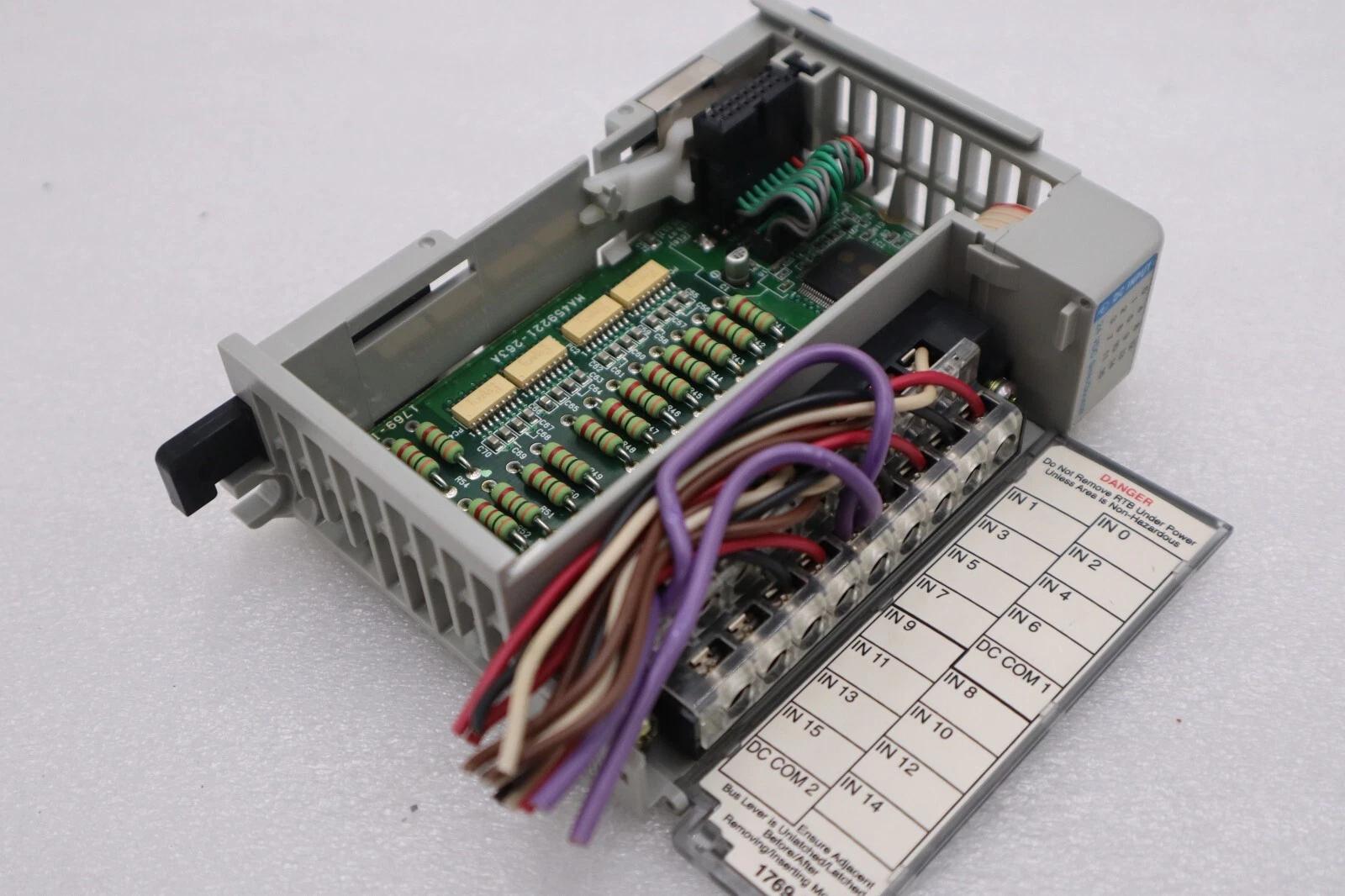 Allen-Bradley Bradley 1769-IQ16 Compact I/O 16 PT Input Module Ser A STOCK K-596-A - Image 1