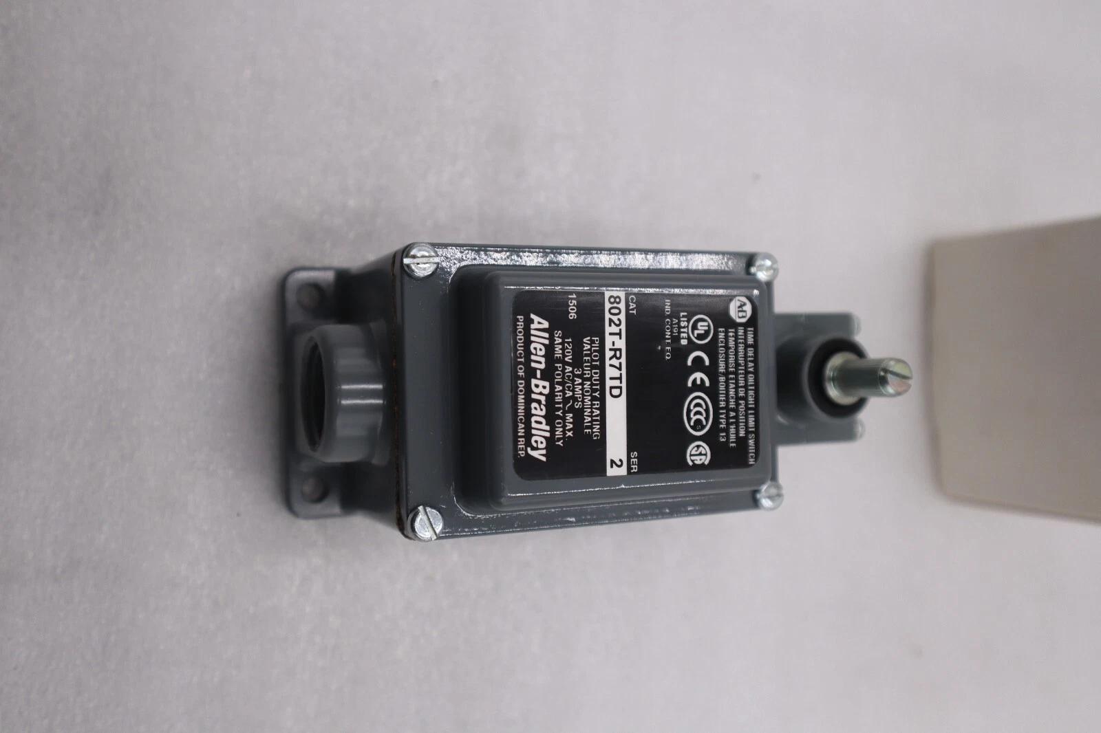 Allen-Bradley bradley 802t-r7td ser. 2 120vac 3a new with box stock g616a - Image 2