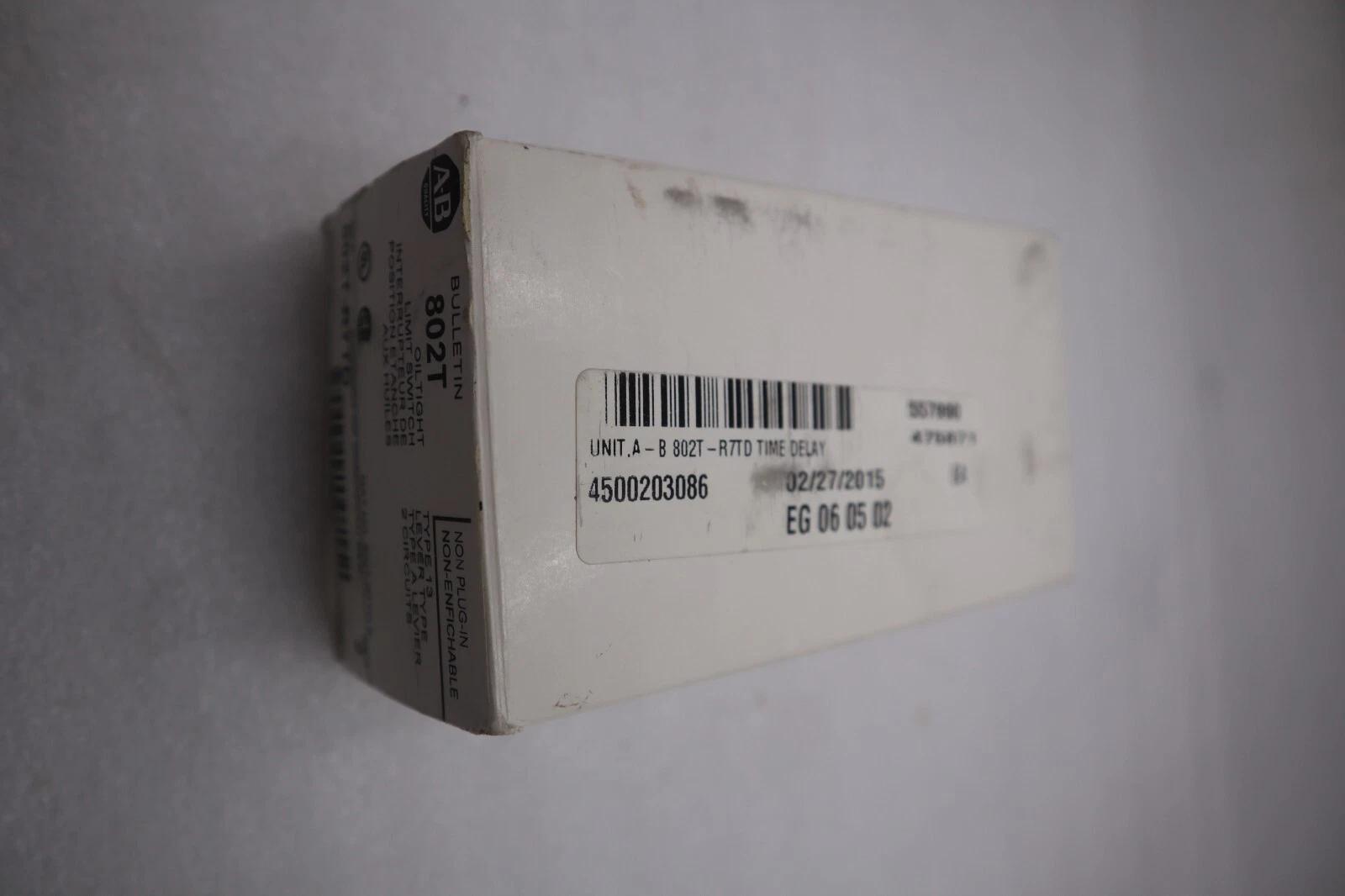 Allen-Bradley bradley 802t-r7td ser. 2 120vac 3a new with box stock g616a - Image 3
