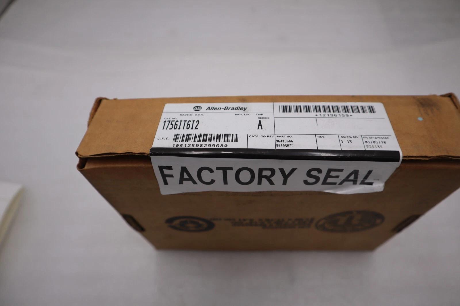 NEW SEALED Allen-Bradley Bradley 1756-IT6I2 Ser A ControlLogix Analog Input Module #H255 - Image 3