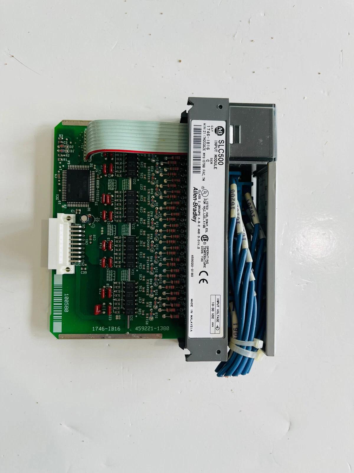Allen-Bradley Bradley 1746-IB16 Series C 16 Point Input Module #K-803 - Image 2
