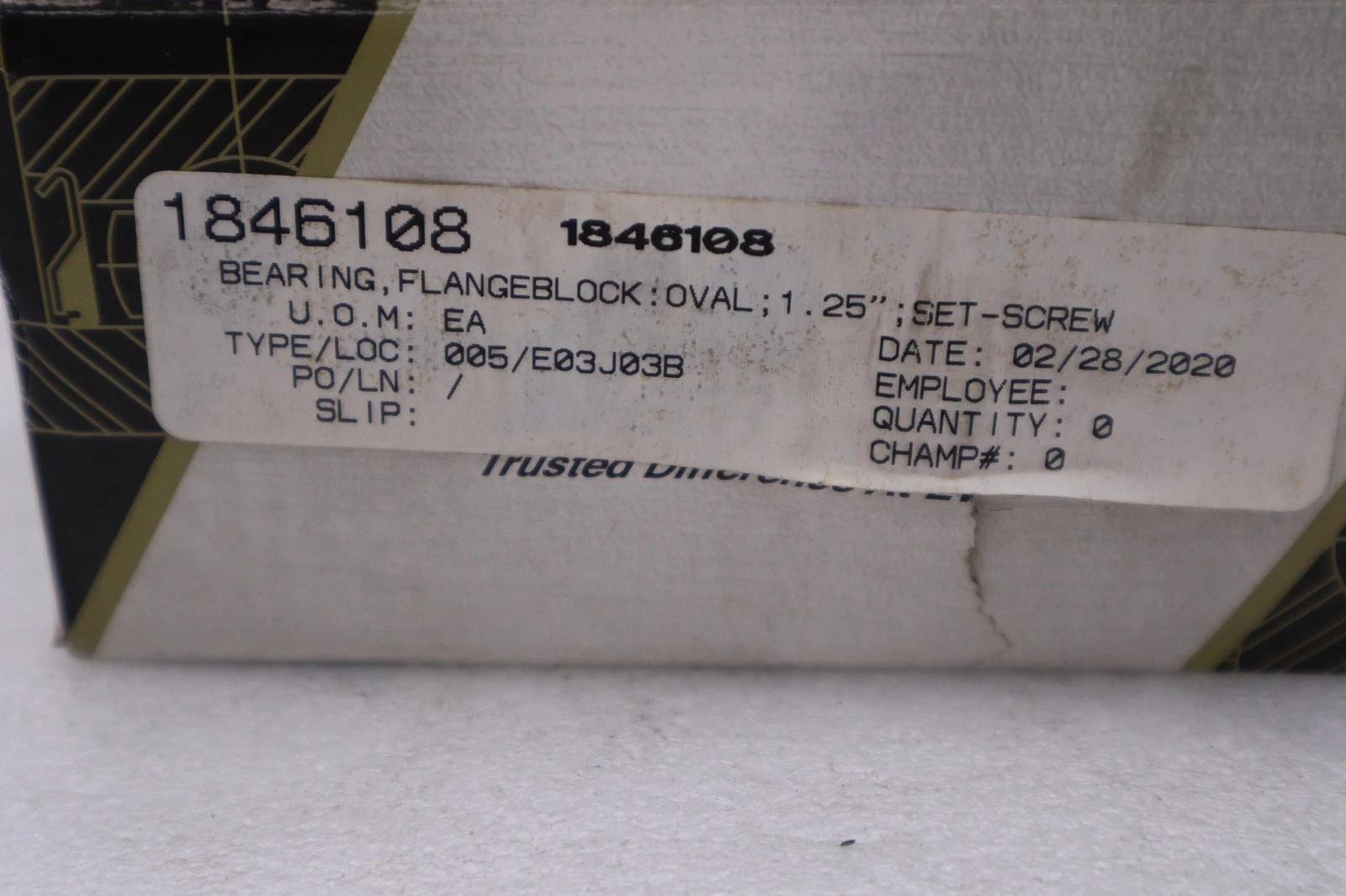 Ucft206-20-mh - peer bearing - factory new stock h343a - Image 4