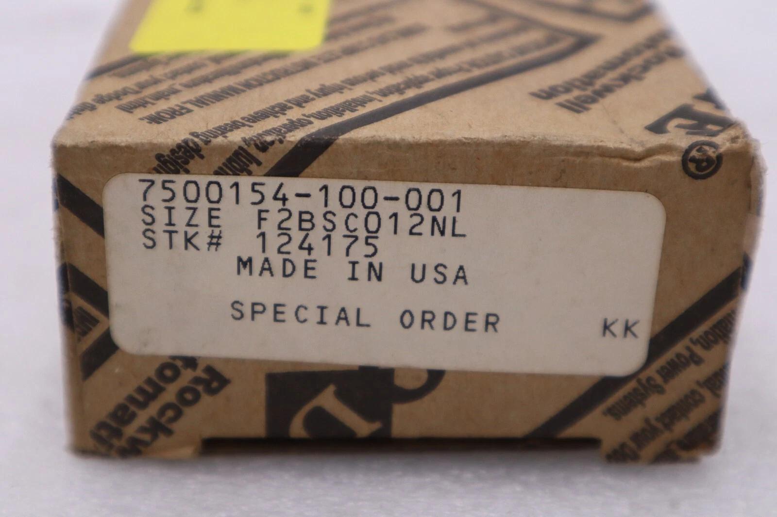 NEW IN BOX DODGE 124175 F2B-SC-012-NL 3/4" Bearing Block STOCK H613A - Image 2