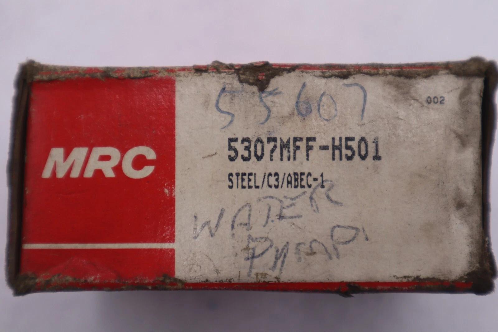 New mrc 5307mff-h501 ball bearing sealed double row stock b-1116 - Image 1