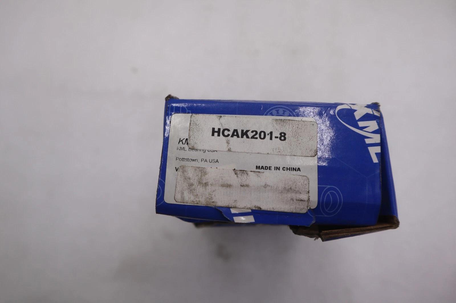 Kml hcpe201-8 pillow block stock #b-1162 - Image 1