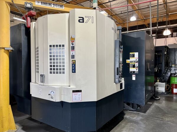 Makino #A71, CNC horizontal machining center, Super Geometric Intelligence, 28.7" X, 28.7" Y, 31.5" Z, 10000 - Image 1