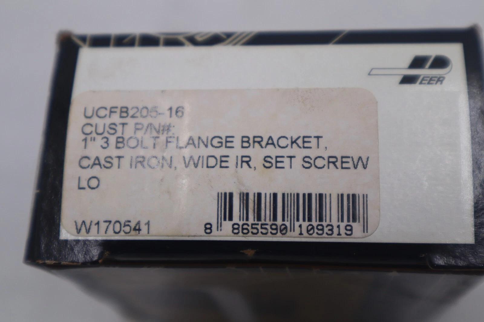 NEW System-Plast UCFB205-16 Flange Mount Bearing Unit 1" STOCK B-1421 - Image 1