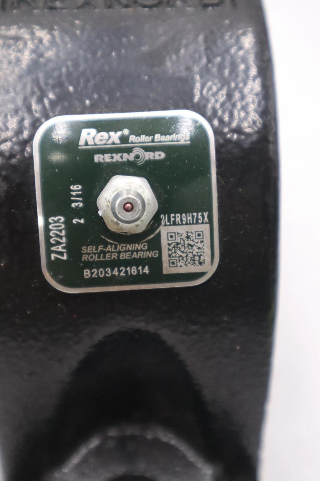 REXNORD ZA2203 ROLLER BEARING NEW UNIT STOCK H1074 - Image 2