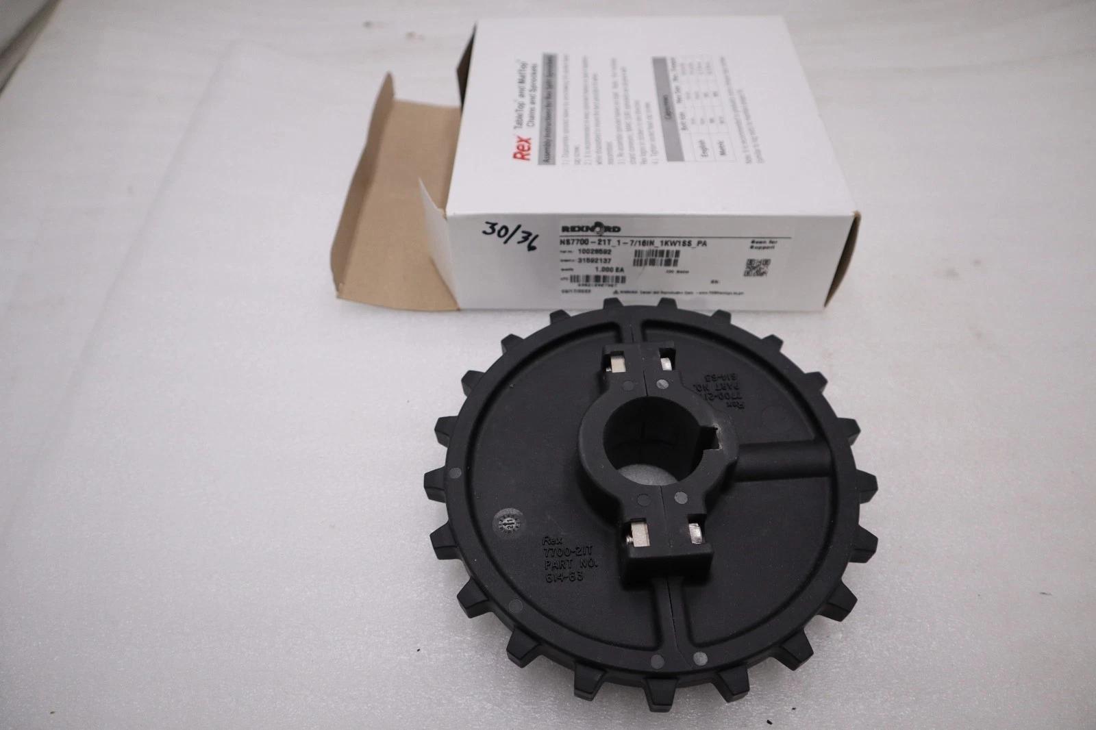NEW Rexnord NS7700-21T_1-7/16IN_1KW1SS_PA Split Sprocket 10028592 STOCK H1561 - Image 1