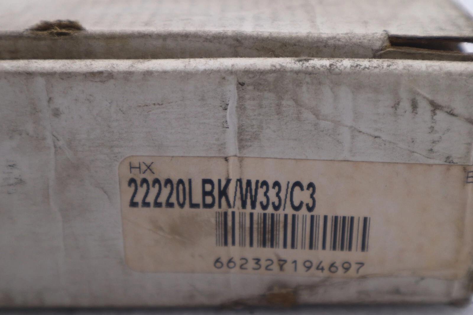 New Link-Belt belt 22220lbk/w33/c3 spherical roller bearing stock b-757 - Image 1