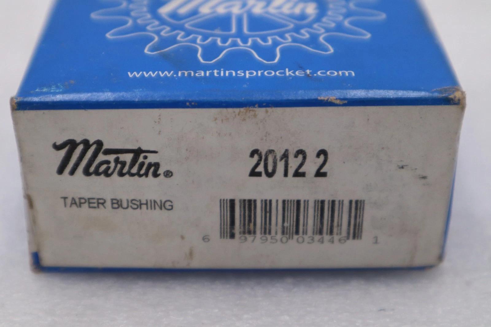 LOT OF 2 - NEW Martin 2012 2 Taper Bushing STOCK H575A - Image 2