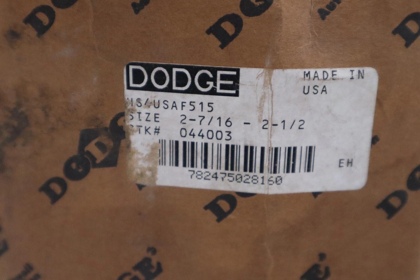 NEW Dodge 044003 Series 515 Pillow Block Bearing Housing STOCK H721 - Image 2
