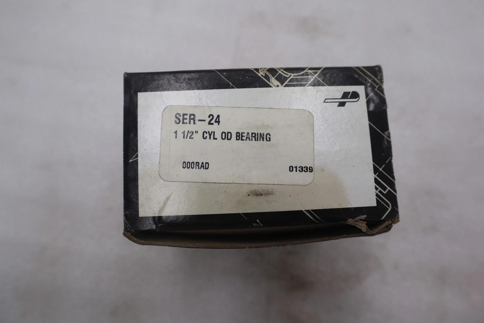 New peer ser-24-pmkff 1 1/2' ' cylindrical od bearing stock b-949 - Image 2