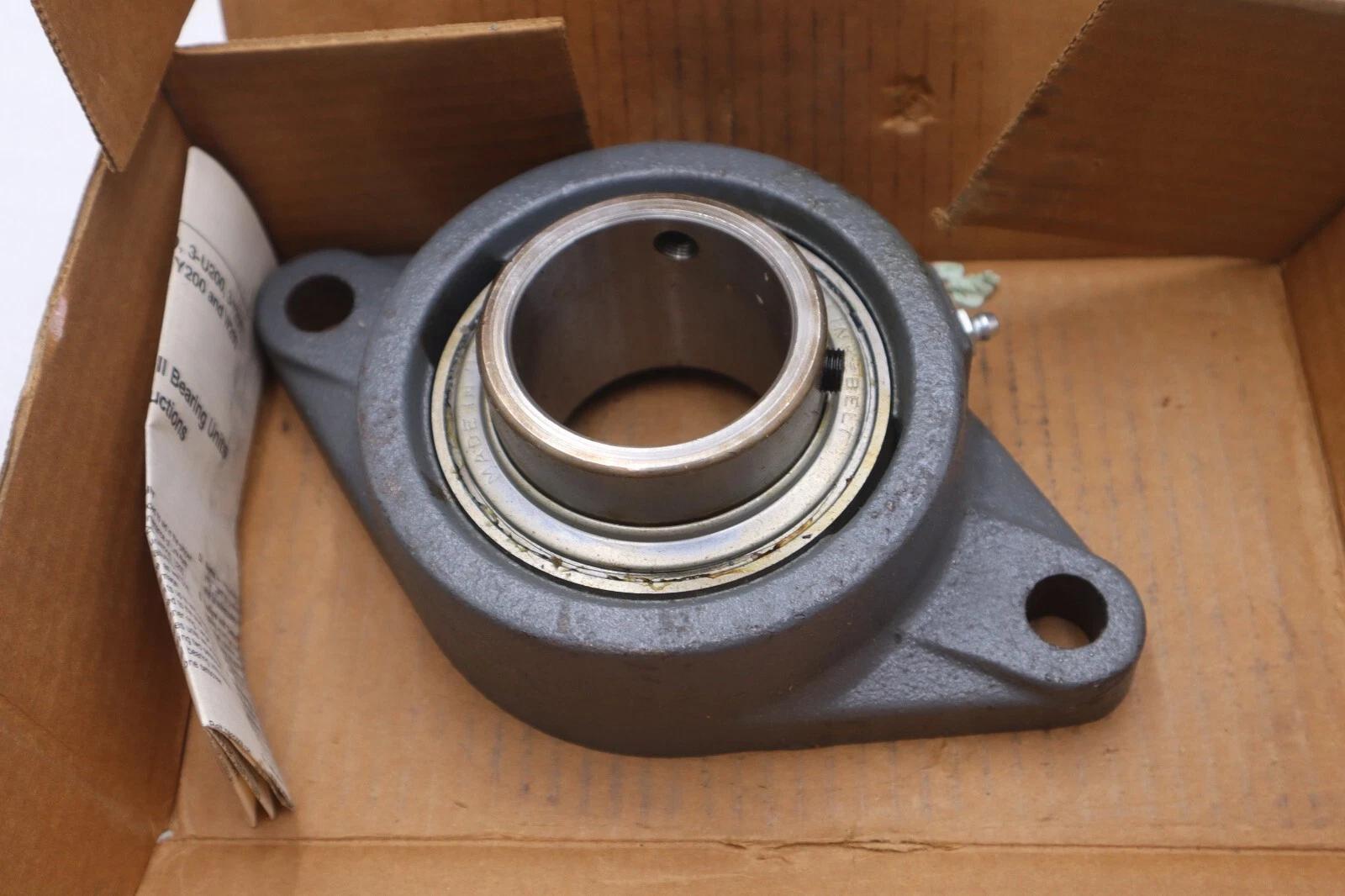 FX3U235N Linkbelt New Ball Bearing Flange Unit 2 3/16 STOCK B-792 - Image 2